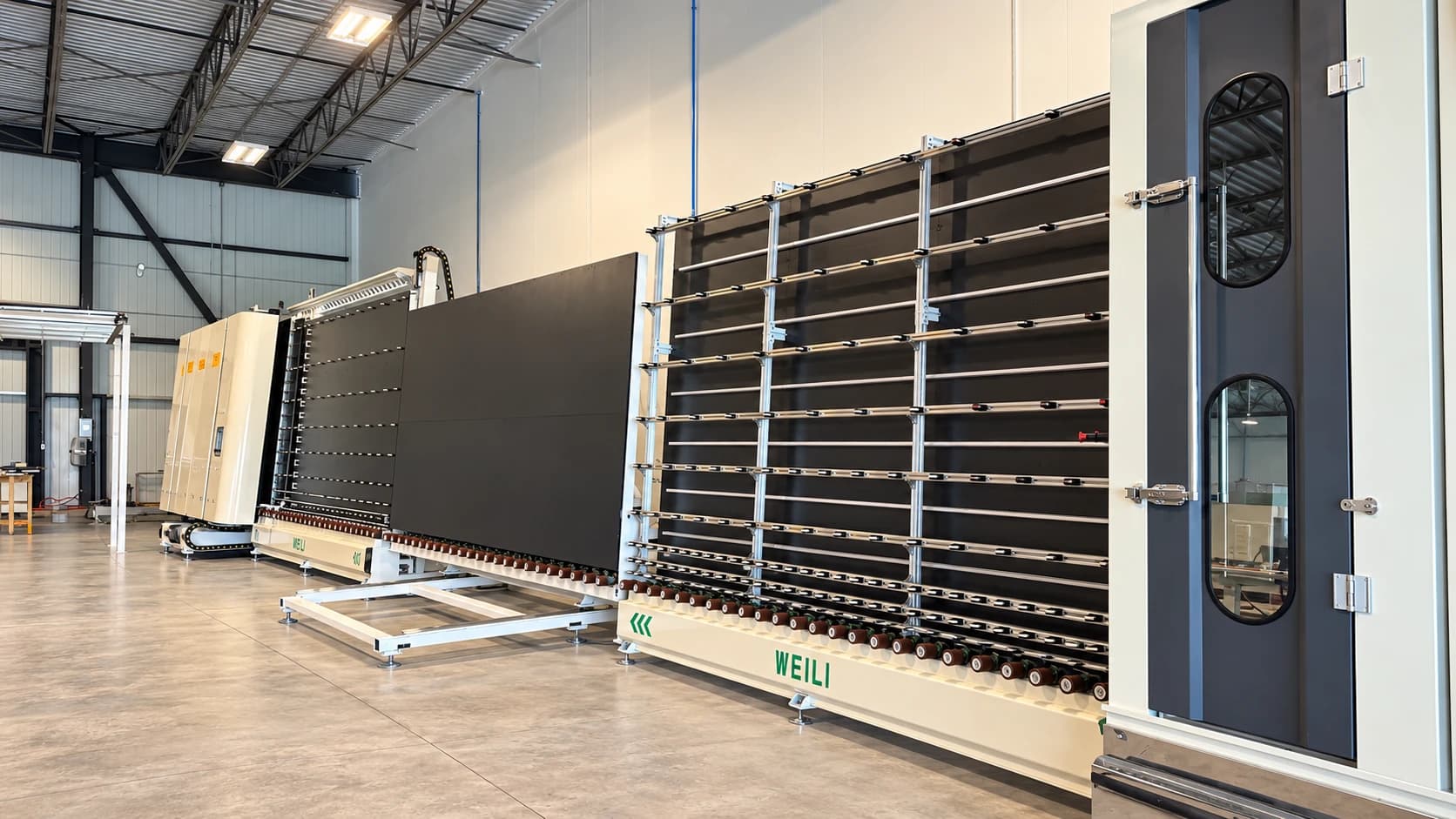 WEILI insulated glass production line at the NAGC facility in Guelph