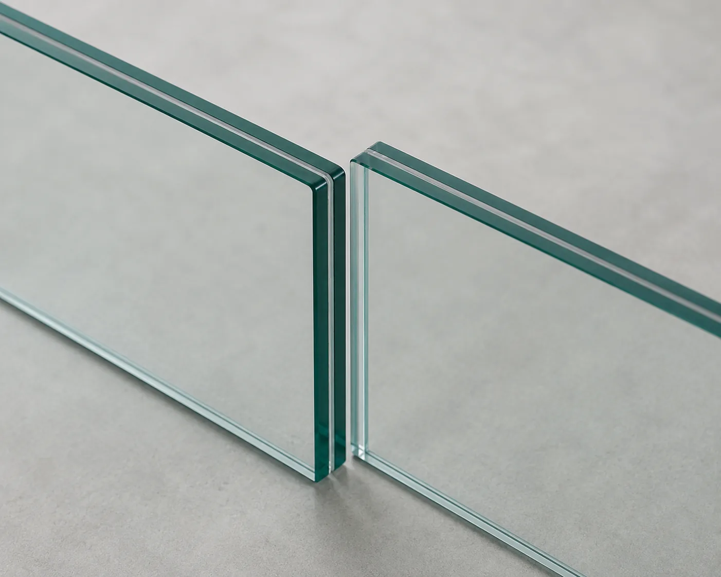 Laminated security glass with bonded interlayer